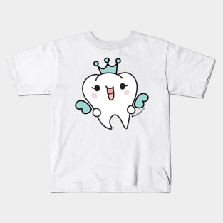 tooth fairy cartoon Kids T-Shirt